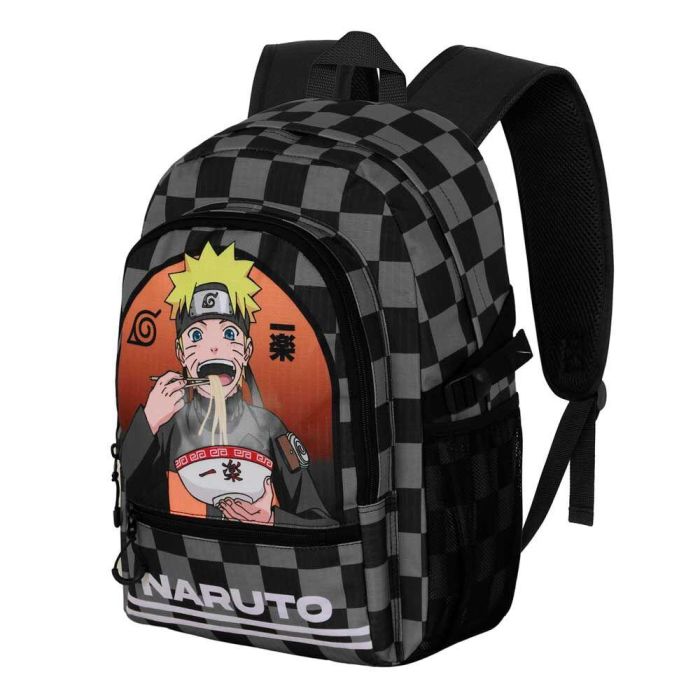 Naruto Mochila Fight FAN 2.2 Ichiraku Negro - Urbana Ligera, Ripstop, 24L, Acolchada, con Bolsillos 0 Naruto Mochila Fight FAN 2.2 Ichiraku Negro - Urbana Ligera, Ripstop, 24L, Acolchada, con Bolsillos 0