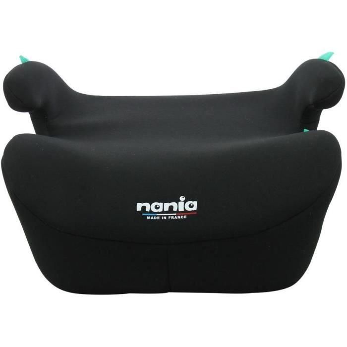 Silla elevadora de coche - NANIA - Bubblefix - Grupo 3 - Isofix - I-Size - 126-150 cm - Negro 2 Silla elevadora de coche - NANIA - Bubblefix - Grupo 3 - Isofix - I-Size - 126-150 cm - Negro 2