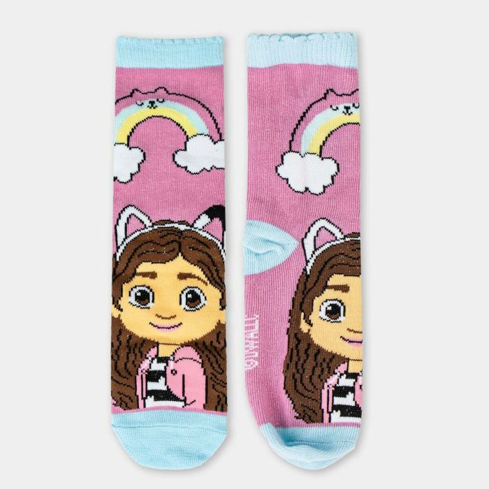 Calcetines Gabby's Dollhouse 4 pares 5 Calcetines Gabby's Dollhouse 4 pares 5