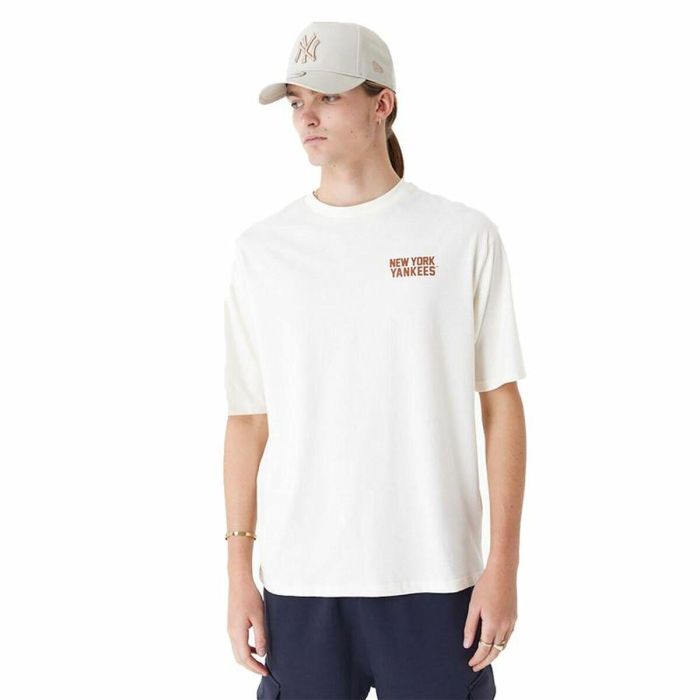 Camiseta de Manga Corta Hombre New Era WORDMARK OS TEE NEYYAN 60435536 Blanco (M) Camiseta de Manga Corta Hombre New Era WORDMARK OS TEE NEYYAN 60435536 Blanco (M)