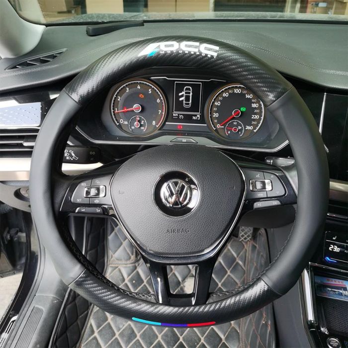 Funda para Volante OCC Motorsport OCCFV0050 Negro 38 cm 4