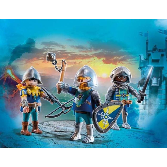 Set de 3 caballeros playmobil novelmore 1