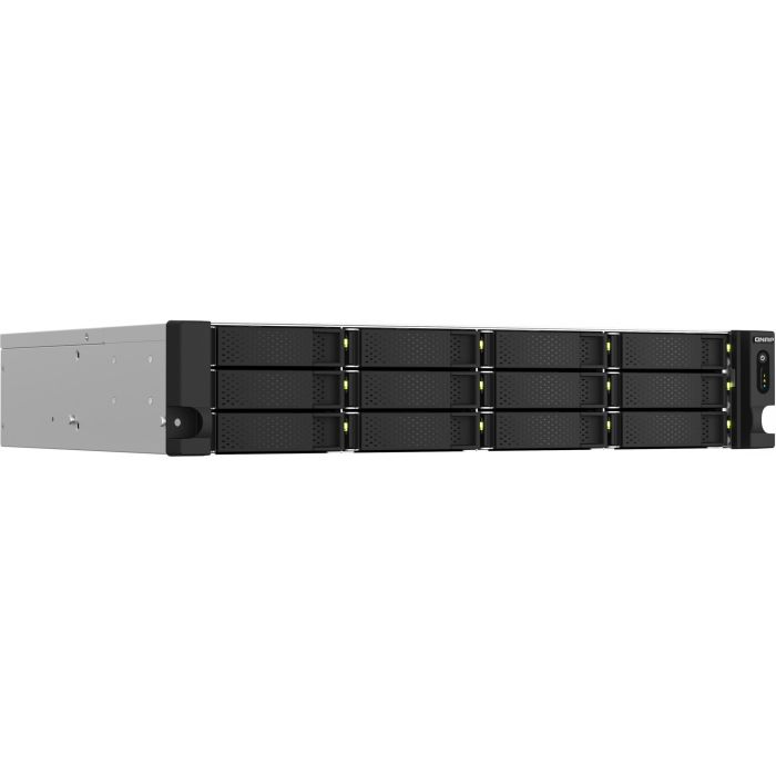 Qnap TS-1264 Servidor NAS 12 Bahías, Intel Celeron N5095 Quad-Core 2.9GHz, 8GB RAM, 4GB Flash, RAID 0/1/5/6/10/50/60, 2.5GbE 4