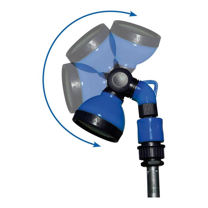 Blue Bird-Altadex Ducha de Jardín con Trípode Regulable en Altura (130-210cm) Color Azul 1