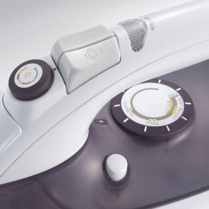 SEVERIN BA3210 Plancha de vapor - 2500W - Suela antiadherente con revestimiento cerámico 1 SEVERIN BA3210 Plancha de vapor - 2500W - Suela antiadherente con revestimiento cerámico 1