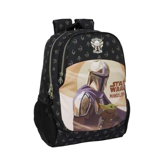 Mochila Escolar The Mandalorian This is the way Negro 32 x 44 x 16 cm 2 Mochila Escolar The Mandalorian This is the way Negro 32 x 44 x 16 cm 2