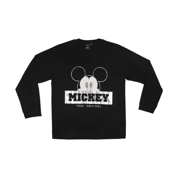 Pijama largo holografico single jersey mickey l 1 Pijama largo holografico single jersey mickey l 1