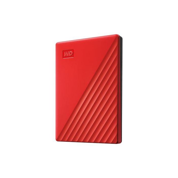 Western Digital WDBYVG0020BRD-WESN Disco Duro Externo My Passport 2 TB Rojo 1