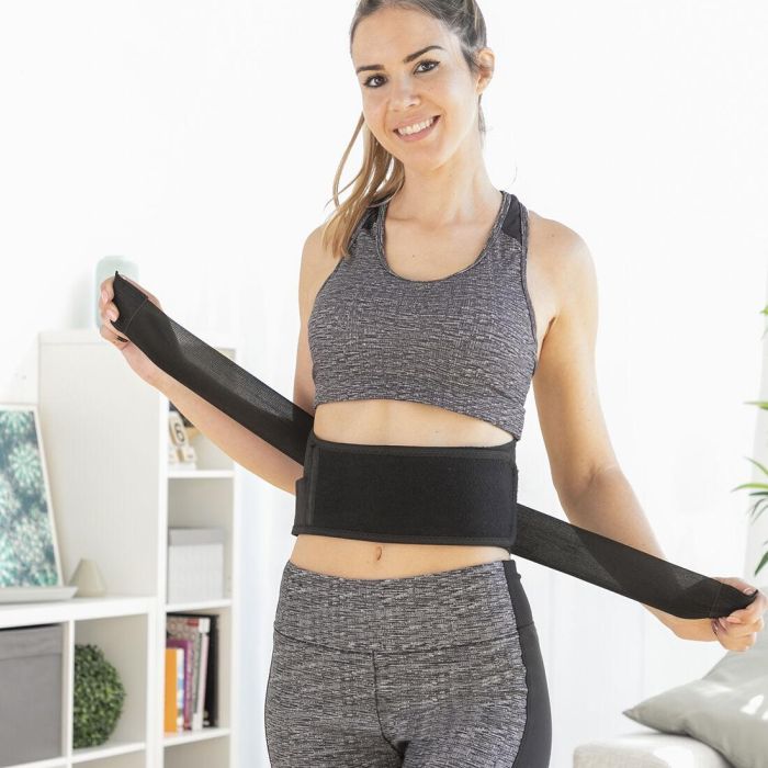 Faja Térmica Correctora con Imanes de Turmalina Tourmabelt InnovaGoods 10