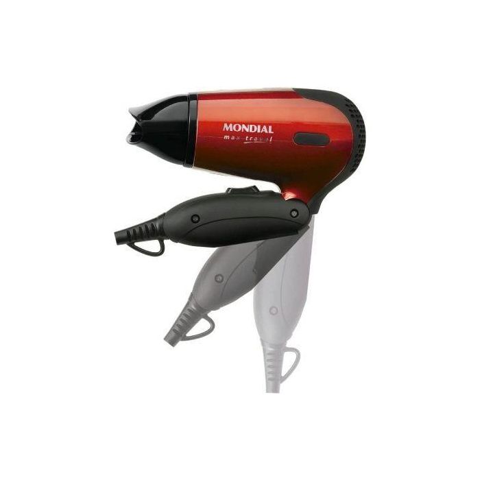 Secador Mondial Max Travel SC10/ 1200W/ Rojo 1 Secador Mondial Max Travel SC10/ 1200W/ Rojo 1
