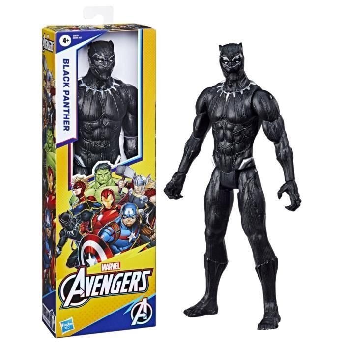 Figura avengers titan hero black panther 30 cm