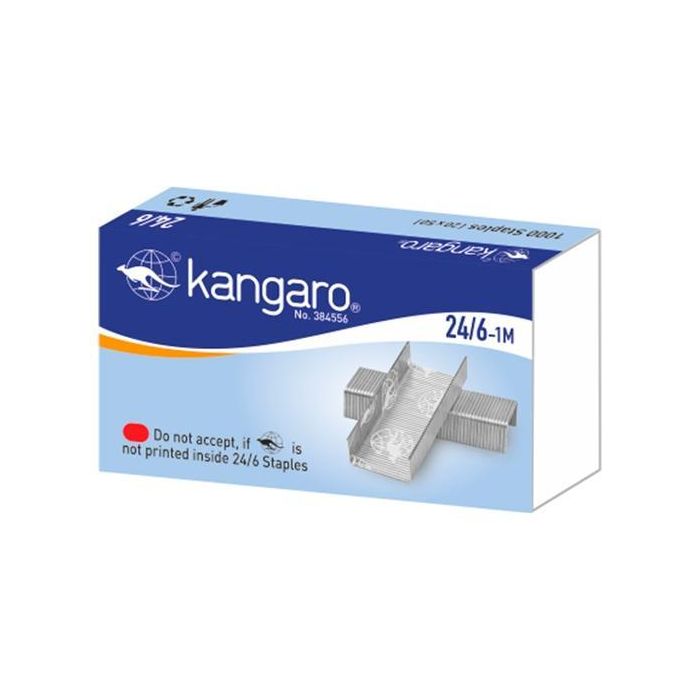 Kangaro Grapas 24-6 Caja 1000 Unidades