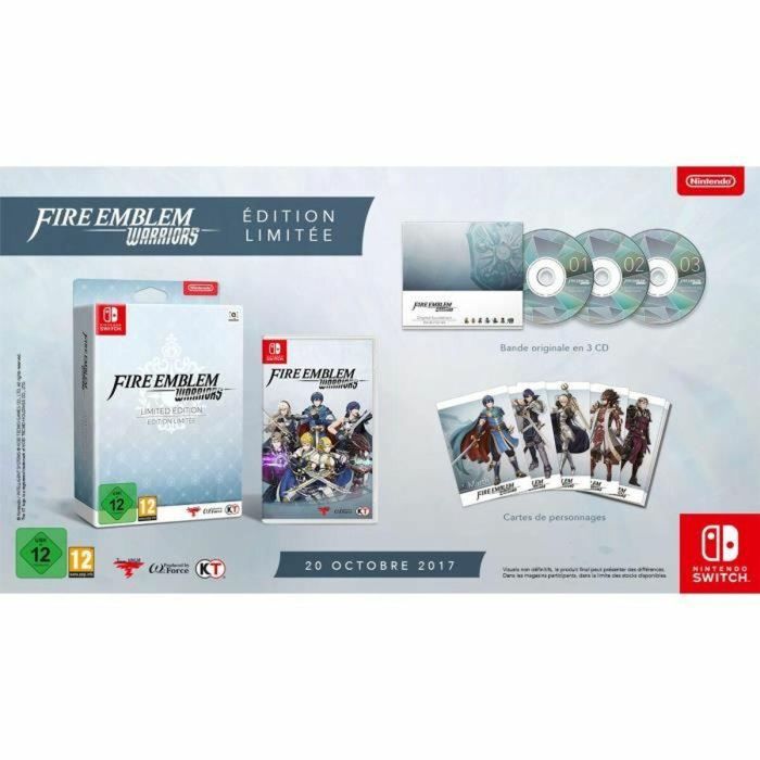 Nintendo Fire Emblem Warriors Edición Limitada para Nintendo Switch con Banda Sonora y Cartas 0 Nintendo Fire Emblem Warriors Edición Limitada para Nintendo Switch con Banda Sonora y Cartas 0