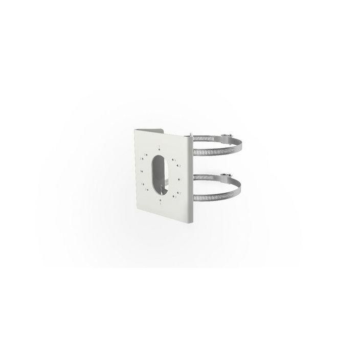 Hikvision Soporte a Poste de Acero Inoxidable Diámetro Ajustable 67-127mm