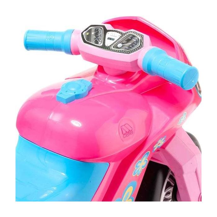 Correpasillos moto girl rosa 72 cm 2 Correpasillos moto girl rosa 72 cm 2