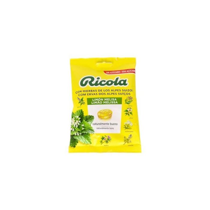 Ricola Caramelos Bolsa sin Azúcar Limón Melisa 70 g