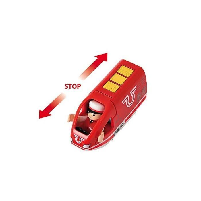BRIO World 33746 Tren de Pasajeros Recargable Eléctrico con Carga Micro USB para Juegos de Vías, Ideal Niños y Niñas desde 3 Años 3 BRIO World 33746 Tren de Pasajeros Recargable Eléctrico con Carga Micro USB para Juegos de Vías, Ideal Niños y Niñas desde 3 Años 3