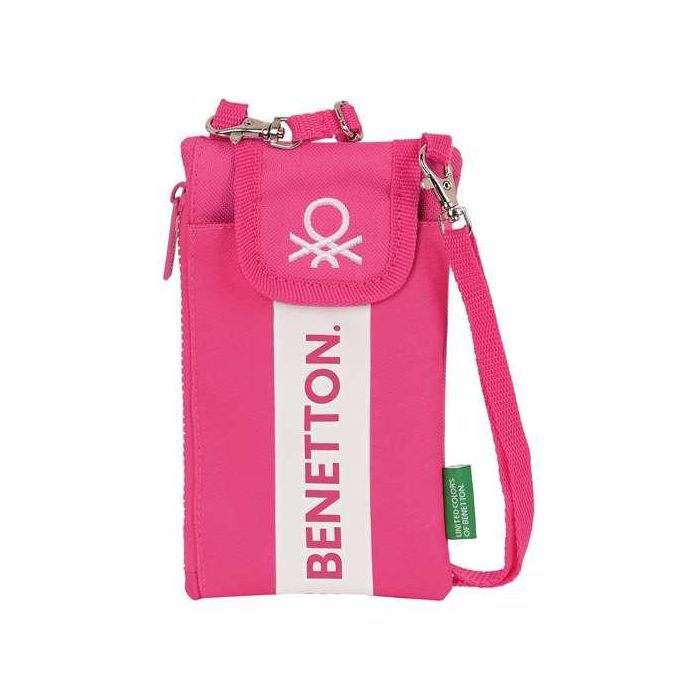 Monedero Benetton Raspberry Funda para Móvil Fucsia Monedero Benetton Raspberry Funda para Móvil Fucsia