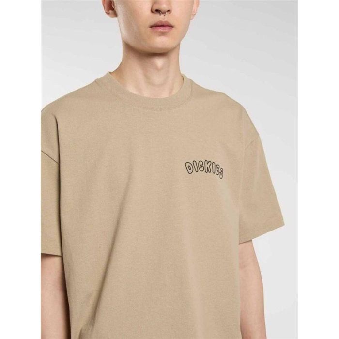 Camiseta de Manga Corta Hombre Dickies Decartuville Ss Beige 4-5 Años 2
