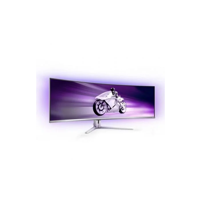Philips 49M2C8900L Monitor Gaming Ultrapanorámico Curvo 49" Dual QHD 0.03ms 144Hz OLED Multimedia Blanco 1