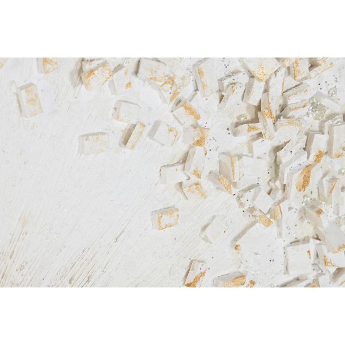 Cuadro Glam DKD Home Decor Blanco 4.5 x 102 x 102 cm (2 Unidades) 2 Cuadro Glam DKD Home Decor Blanco 4.5 x 102 x 102 cm (2 Unidades) 2