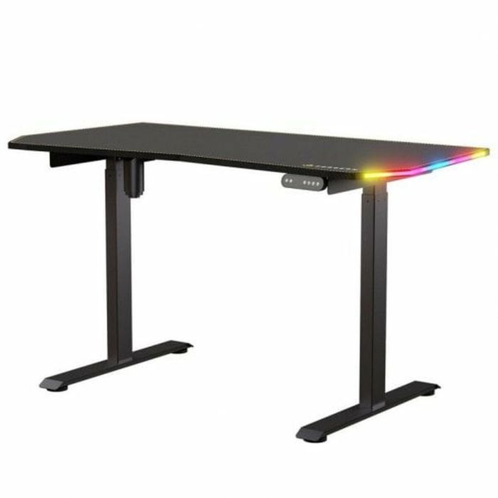 Mesa de Escritorio Gaming Forgeon Battleground 140 x 70 x 75 cm Negro 4