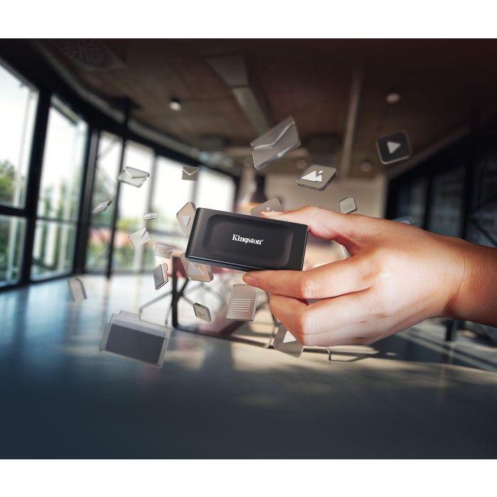 Kingston XS1000 SSD Externo 1 TB Negro USB 3.2 Gen 2 hasta 1050 MB/s SXS1000/1000G 13 Kingston XS1000 SSD Externo 1 TB Negro USB 3.2 Gen 2 hasta 1050 MB/s SXS1000/1000G 13