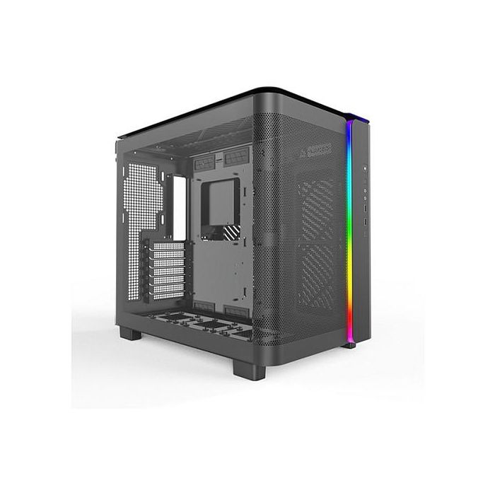 Montech KING 95, Caja PC Midi Tower Negra, ATX, micro ATX, Mini-ITX, SPCC, Vidrio Templado, para Juego 1