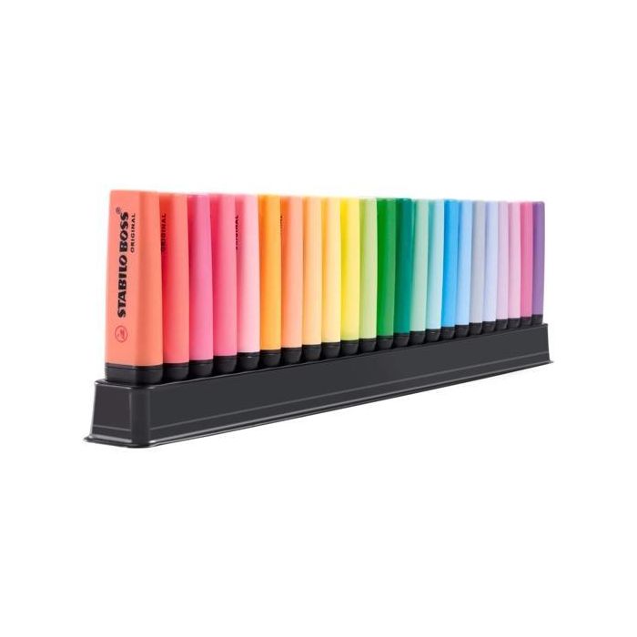 Stabilo Marcador Boss Original Arty Snooze Colores Surtidos Set Escritorio 23 Ud