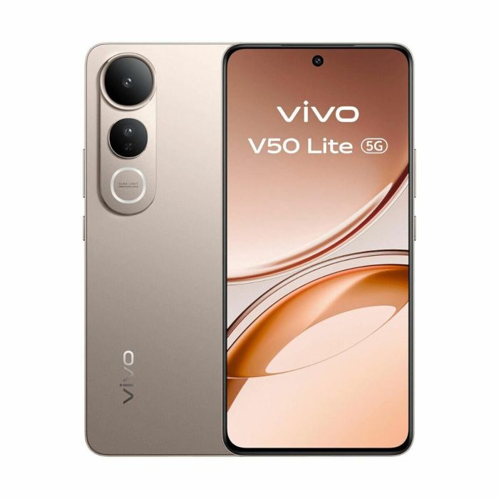 Smartphone Vivo V50 Lite 6,7" mediatek dimensity 6300 8 GB RAM 256 GB Marrón Dorado 5