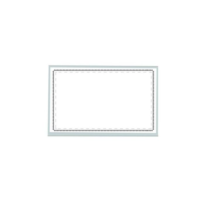 Funda Distintivo Forofis Con Pinza+Imperdible 57X90Mm Paquete De 50