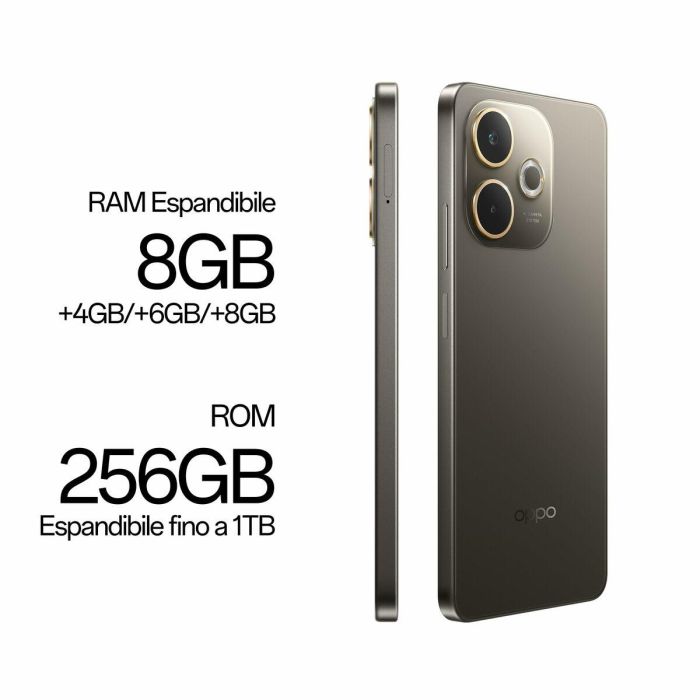 Oppo A5 Pro 8/256GB - Smartphone con Pantalla LCD 6.67" 120Hz, Cámara 50MP, 16GB RAM, 256GB Almacenamiento, Batería 5800mAh 4