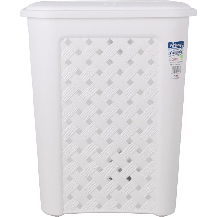 Pongotodo con Tapa 30 L Arianna Blanco - Tontarelli (6 Unidades) 1 Pongotodo con Tapa 30 L Arianna Blanco - Tontarelli (6 Unidades) 1