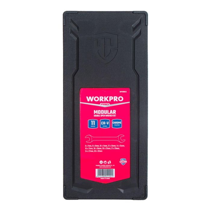 Llaves fijas de doble boca, juego 11 piezas 2 Llaves fijas de doble boca, juego 11 piezas 2