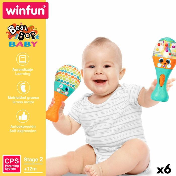Juguete Musical Winfun 7 x 17 x 7 cm (6 Unidades) 9 Juguete Musical Winfun 7 x 17 x 7 cm (6 Unidades) 9