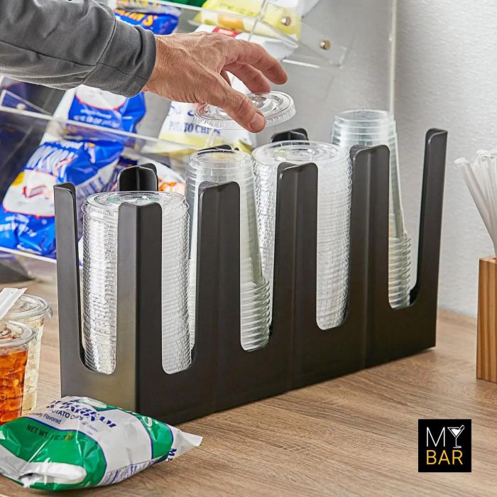 Organizador de Vasos y Tapas My Bar - 4 Secciones (8 Unidades) 3 Organizador de Vasos y Tapas My Bar - 4 Secciones (8 Unidades) 3