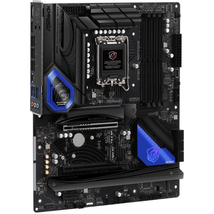 ASRock Z790 PG Riptide Intel Z790 LGA 1700 ATX, Compatible con Intel Core i5/i7/i9, DDR5-SDRAM, 128GB Max, M.2, SATA III, Killer E3100G 4 ASRock Z790 PG Riptide Intel Z790 LGA 1700 ATX, Compatible con Intel Core i5/i7/i9, DDR5-SDRAM, 128GB Max, M.2, SATA III, Killer E3100G 4