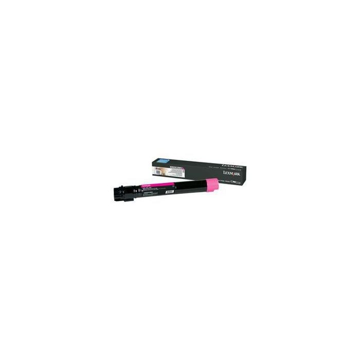 Lexmark X950, X952, X954 Cartucho de Tóner Original Magenta Extra Alto Rendimiento 24.000 Páginas Lexmark X950, X952, X954 Cartucho de Tóner Original Magenta Extra Alto Rendimiento 24.000 Páginas