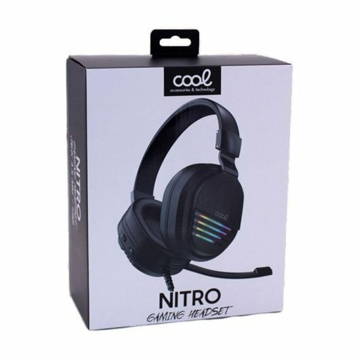 Auriculares con Micrófono Cool Negro 1