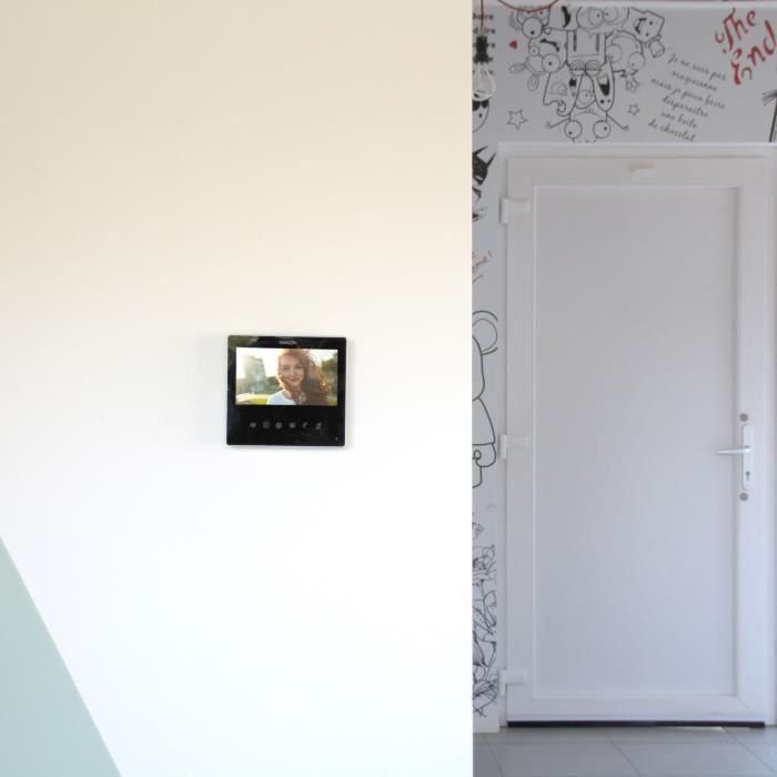 Chacon CHA5411478348641 Videoteléfono Ultra Delgado 7 Negro 2 dils 1