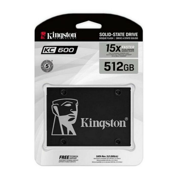 Disco Duro Kingston SKC600 2,5" SSD SATA III 1