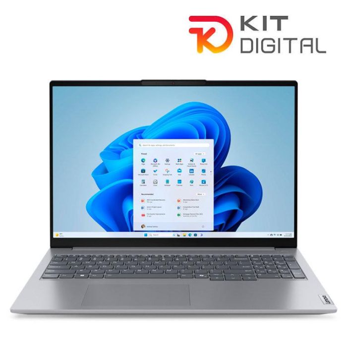 Lenovo ThinkBook 16 G7 IML Intel Core Ultra 5 125U Portátil 40,6 cm (16") WUXGA 16 GB DDR5-SDRAM 512 GB SSD Wi-Fi 6E (802.11ax) Windows 11 Pro Español Gris Lenovo ThinkBook 16 G7 IML Intel Core Ultra 5 125U Portátil 40,6 cm (16") WUXGA 16 GB DDR5-SDRAM 512 GB SSD Wi-Fi 6E (802.11ax) Windows 11 Pro Español Gris