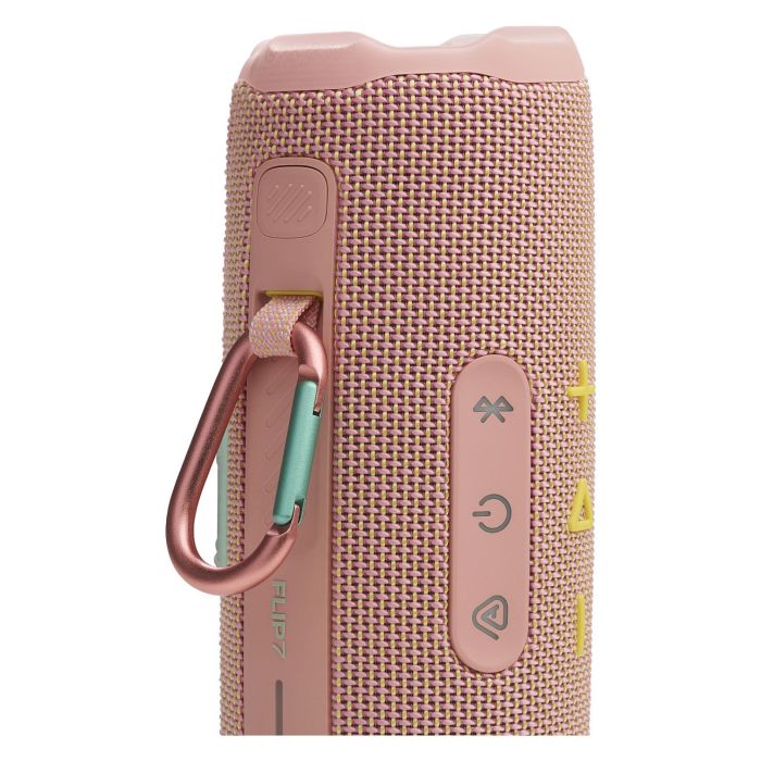 JBL Flip 7 Altavoz Portátil Bluetooth - Rosa, Resistente al Agua IP67, 14h de Autonomía, Sonido 2 Vías, USB-C 8 JBL Flip 7 Altavoz Portátil Bluetooth - Rosa, Resistente al Agua IP67, 14h de Autonomía, Sonido 2 Vías, USB-C 8