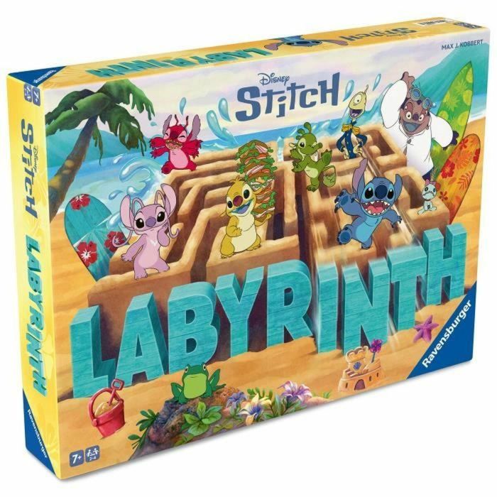 RAVENSBURGER Juego de Mesa Labyrinth Disney Stitch - 2-4 Jugadores, Edad +7 Años, 30 Minutos de Partida 6