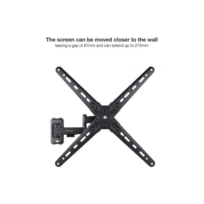 TOOQ SOPORTE PARED PANTALLAS 13-55" GIRA/INCLI NEGRO 3 TOOQ SOPORTE PARED PANTALLAS 13-55" GIRA/INCLI NEGRO 3
