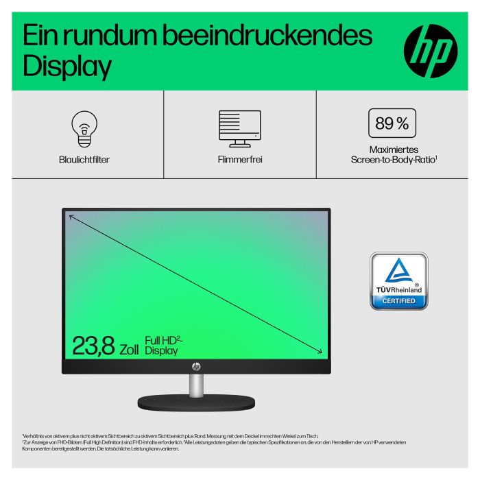 HP 24-cr0007ng All-in-One PC 60,5 cm (23,8 Zoll) 14