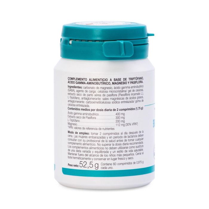Triptofano Con Gaba + Pasiflora Y Magnesio 1