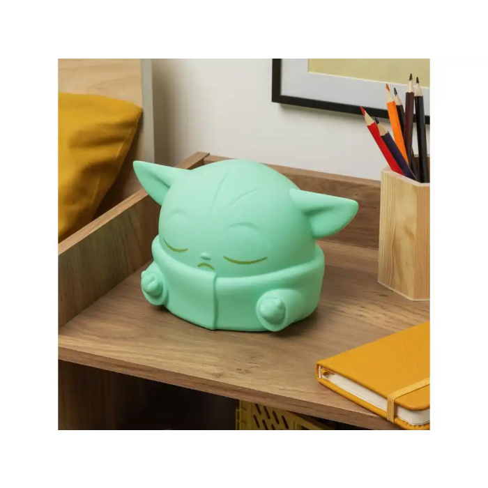 Wondee Lámpara Mandaloriano Grogu (Baby Yoda) de Silicona, Luz Nocturna Suave y Táctil 5