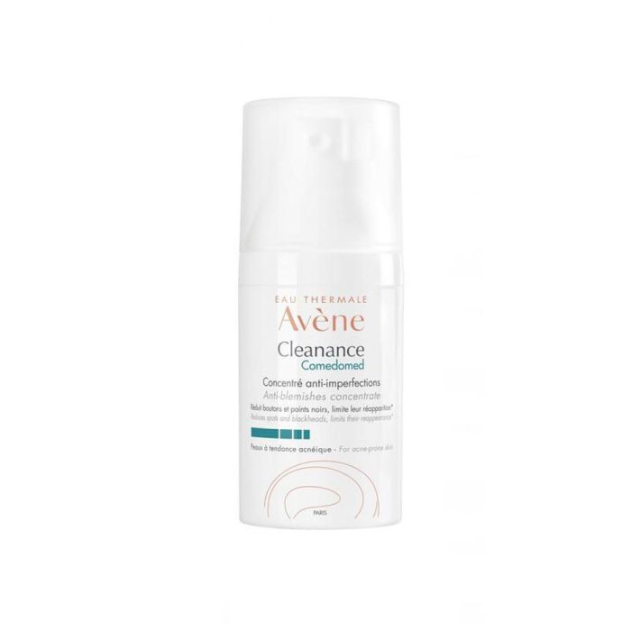 Avène CLEANANCE COMEDOMED Concentrado Anti-Imperfecciones, Acné, Poros y Puntos Negros, Piel Grasa y Sensible 30 ml
