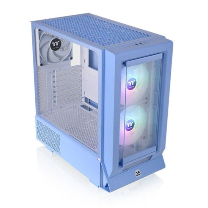 Thermaltake Ceres 350 MX - Caja PC Midi Tower Azul con 2 Ventiladores de 140mm (Frontal y Trasero) y Soporte para Discos 2.5/3.5 Thermaltake Ceres 350 MX - Caja PC Midi Tower Azul con 2 Ventiladores de 140mm (Frontal y Trasero) y Soporte para Discos 2.5/3.5